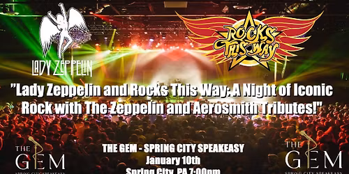 Lady Zeppelin & Rocks This Way: Electrifying Tributes to Led Zeppelin & Aerosmith