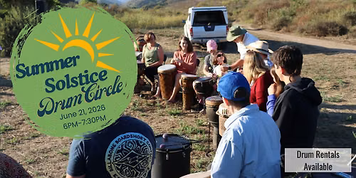 2026 Summer Solstice Drum Circle at Harmon Canyon