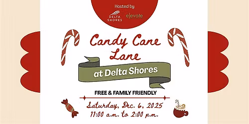 Candy Cane Lane at Delta Shores