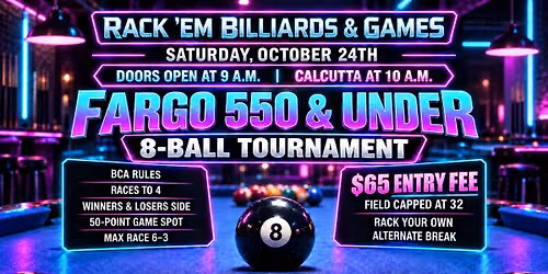 550&Under 8 Ball