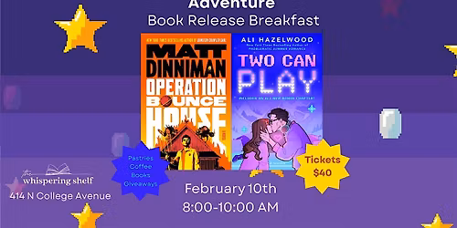 Choose Your Own Adventure: Book Release Breakfast