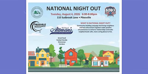 National Night Out in Pikesville