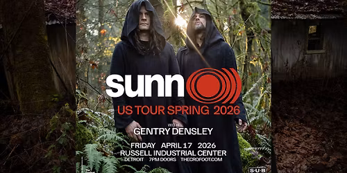 sunn O))) | 4\/17\/26 | Russell Industrial Center