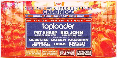 Sausage and Cider Festival - Cambridge 2026