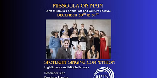 Spotlight Showcase Singing Competition - Missoula on Main