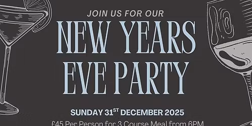 NYE DOW Stanwick Party 2025