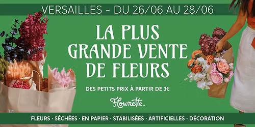 POP UP FLOWRETTE \/\/ VERSAILLES #1