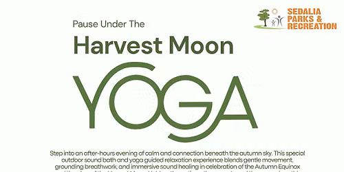 Pause Under the Harvest Moon 