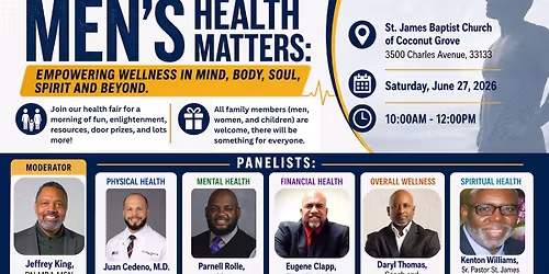 Men\u2019s Health Matters!