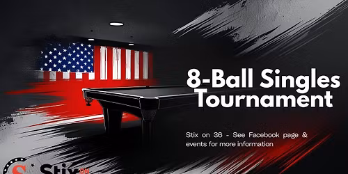 8 Ball Singles Tournament 