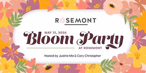 Bloom Party x Justine Ma + Cory Christopher at Rosemont | Swag Tickets