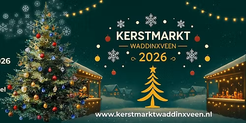 Kerstmarkt Waddinxveen 2026 - Zaterdag