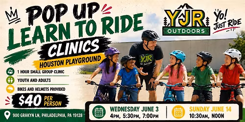 Houston Playground June Learn to Ride Clinics