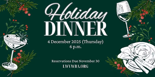 Annual Holiday Dinner