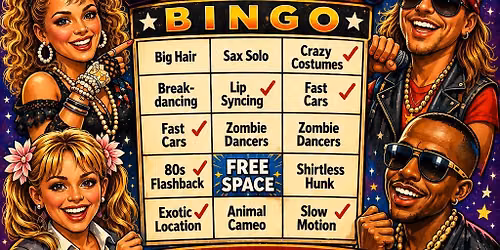 Music Video Bingo