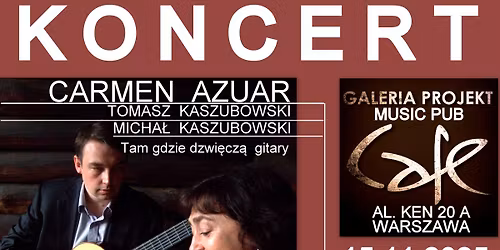 CARMEN AZUAR - KONCERT W GALERII PROJEKT CAFE