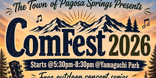 ComFest- August 21st Free Concert