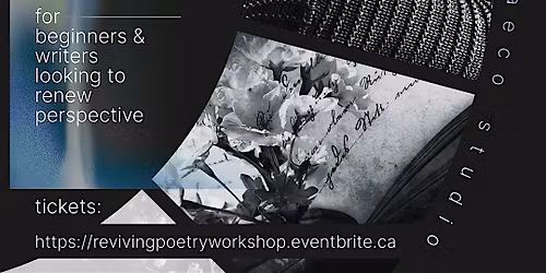 Reviving Poetry Workshop