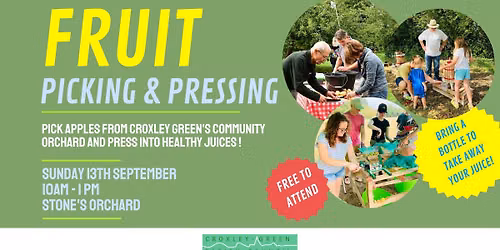 Community Apple Picking and Pressing