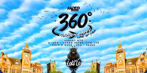 FADED AUDIO 360\u00b0 GARDEN PARTY