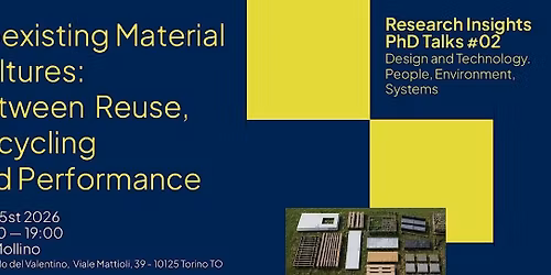Coexisting Material Cultures: between Reuse, Recycling and Performance