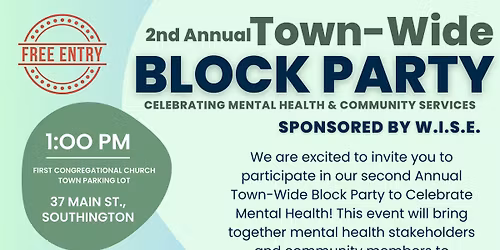 2nd Annual Town-Wide W.I.S.E. Block Party