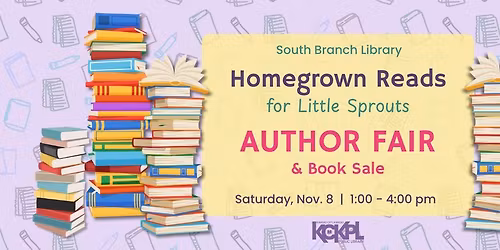 Homegrown Reads: Author Fair & Book Sale