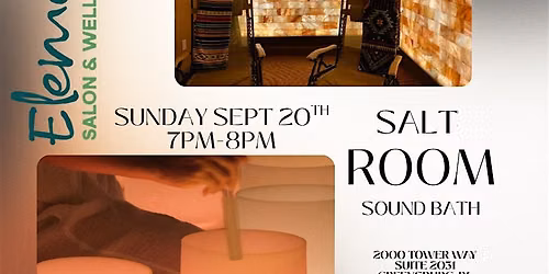 Salt Room Sound Bath