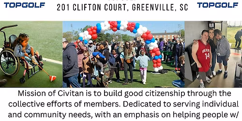Greenville Civitan Topgolf Fundraiser
