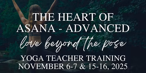 Advanced Asana Yoga Teacher Training