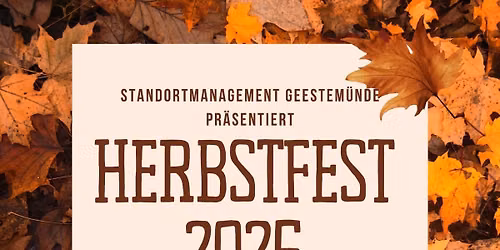 Herbstfest 2026 — Konrad-Adenauer-Platz, 27570 Bremerhaven, Deutschland
