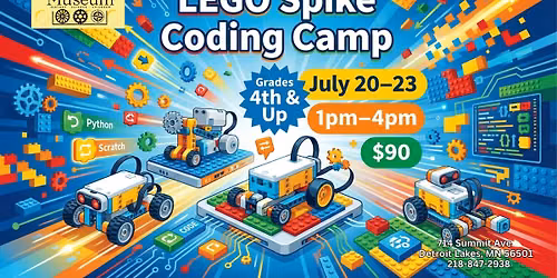 LEGO Spike Coding Camp 4th grade & Up