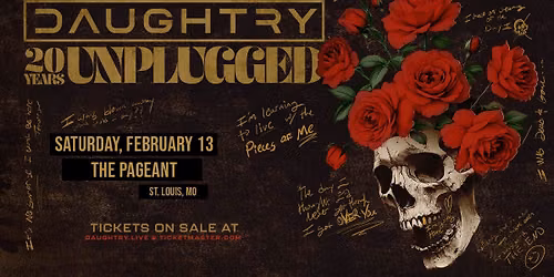 Daughtry: 20 Years Unplugged Tour at The Pageant