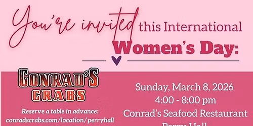International Women's Day Event at Conrad's