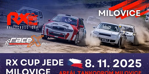 Rallycross Cup poprv\u00e9 v Milovic\u00edch