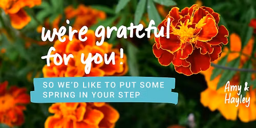 Client Appreciation: Spring Flower Giveaway