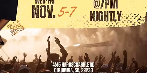 Fall Gospel Explosion Revival!