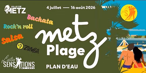 Danse @ Metz plage avec Latin\u2019 Sensations by Jack !