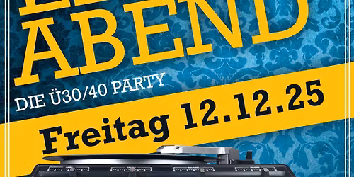 Elternabend \u2013 Die \u00dc30\/\u00dc40 Party
