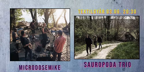 microdosemike X Sauropoda \/\/ Textilgy\u00e1r