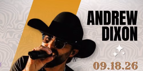 Andrew Dixon at the Lou Sobh Amphitheater