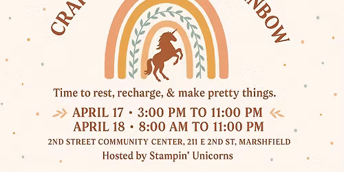 Spring 2 Day Event: Crafting Over the Rainbow