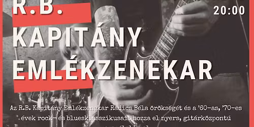 R.B. Kapit\u00e1ny Eml\u00e9kzenekar @V2 Rock Pub
