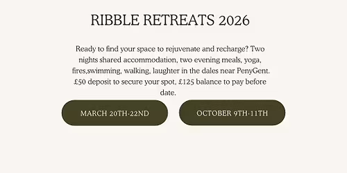 Ribble yoga retreat