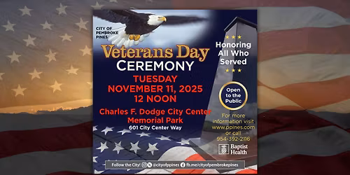 \ud83c\uddfa\ud83c\uddf8 Veterans Day Ceremony