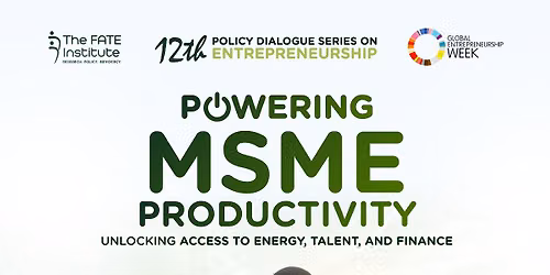 12th Annual Policy Dialogue Series on Entrepreneurship