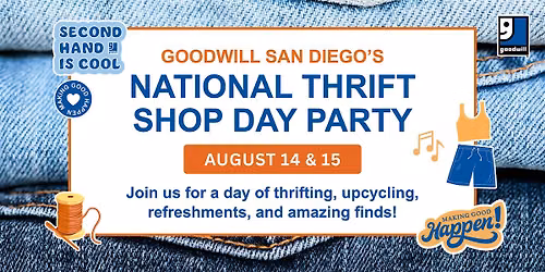 National Thrift Shop Day with Goodwill San Diego