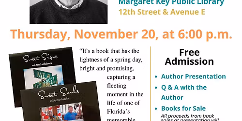 Michael Rindler Author Event