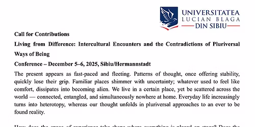 Living from Difference: Intercultural Encounters and the Contradictions of Pluriversal Ways of Being