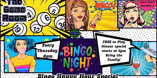 Bingo Night at The Game Room